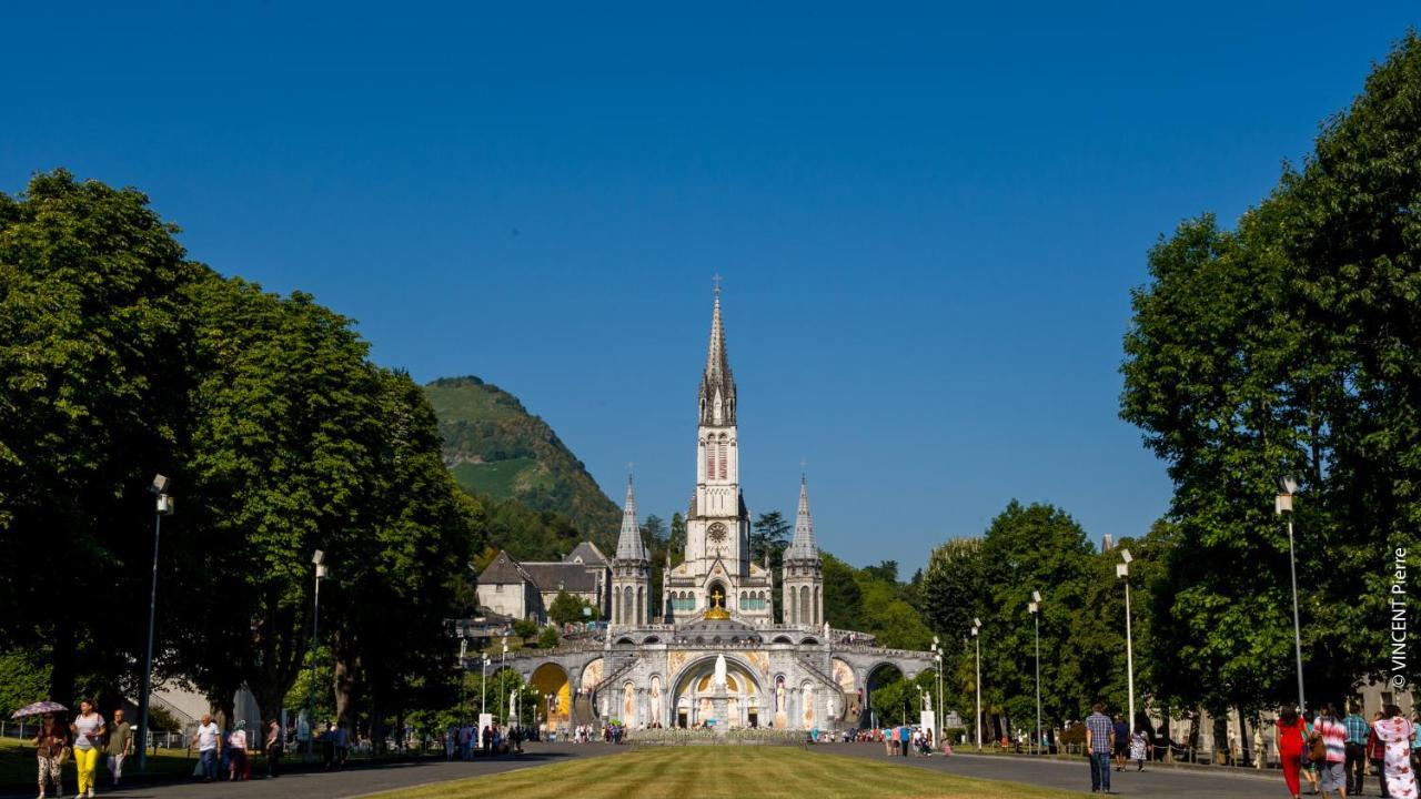 Hôtel Croix des Bretons - Lourdes Pyrénées Esterno foto